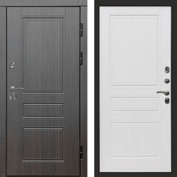 Входная дверь Termo-Door Орегон Венге - Классика белое дерево