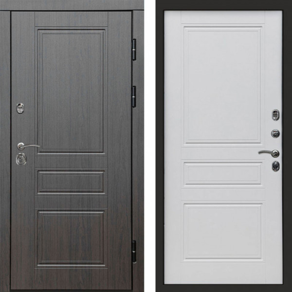 Входная дверь Termo-Door Орегон Венге - Классика белый матовый