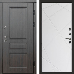 Входная дверь Termo-Door Орегон Венге - Лучи белый