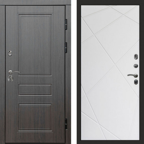 Входная дверь Termo-Door Орегон Венге - Лучи белый