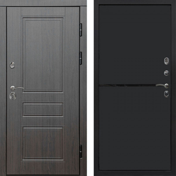 Входная дверь Termo-Door Орегон Венге - Нео Black