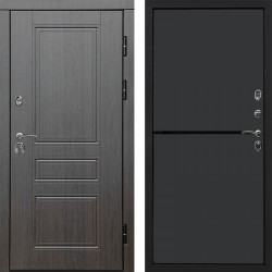 Входная дверь Termo-Door Орегон Венге - Нео Графит