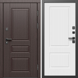 Входная дверь Termo-Door Орегон Венге - Нео Классика Белый Софт