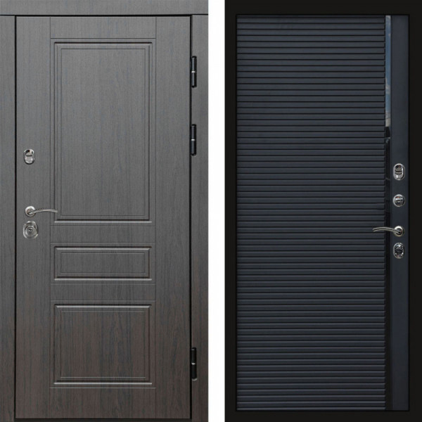 Входная дверь Termo-Door Орегон Венге - Porte black