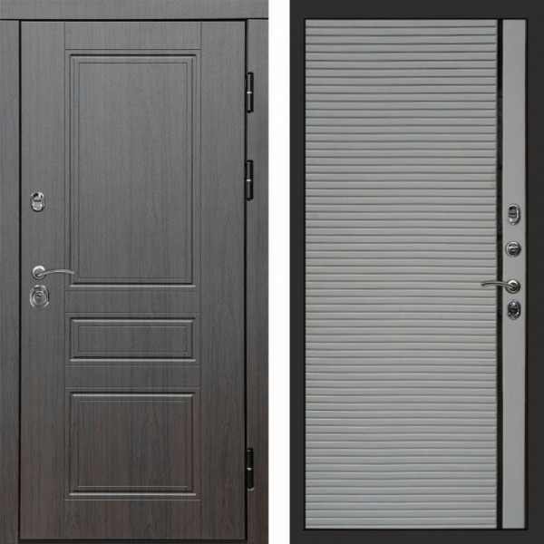 Входная дверь Termo-Door Орегон Венге - Porte Grey софт