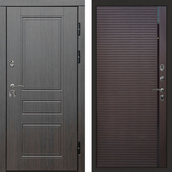 Входная дверь Termo-Door Орегон Венге - Porte Шоколад