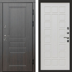 Входная дверь Termo-Door Орегон Венге - Престиж бежевый матовый