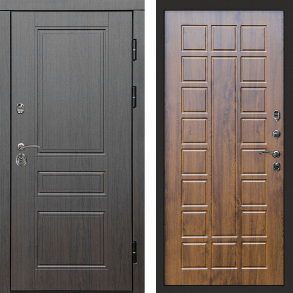 Входная дверь Termo-Door Орегон Венге - Престиж дуб