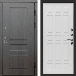 Входная дверь Termo-Door Орегон Венге - Спарта белое дерево