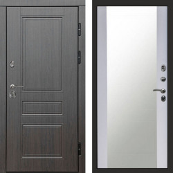 Входная дверь Termo-Door Орегон Венге - Зеркало белый софт