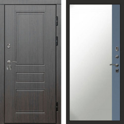 Входная дверь Termo-Door Орегон Венге - Зеркало Фацет Grey софт