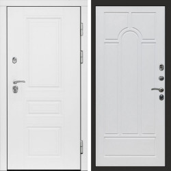 Входная дверь Termo-Door Орегон White - Арка белое дерево