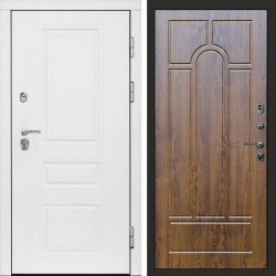 Входная дверь Termo-Door Орегон White - Арка дуб