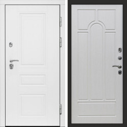Входная дверь Termo-Door Орегон White - Арка лиственница