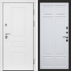 Входная дверь Termo-Door Орегон White - Без серии Лиственница премиум