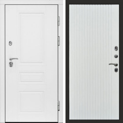 Входная дверь Termo-Door Орегон White - Flat Белый софт