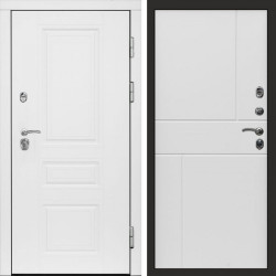 Входная дверь Termo-Door Орегон White - Горизонт белый