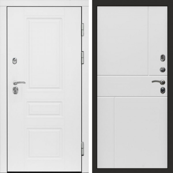 Входная дверь Termo-Door Орегон White - Горизонт белый