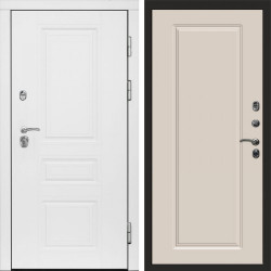 Входная дверь Termo-Door Орегон White - Гранд Слоновая кость