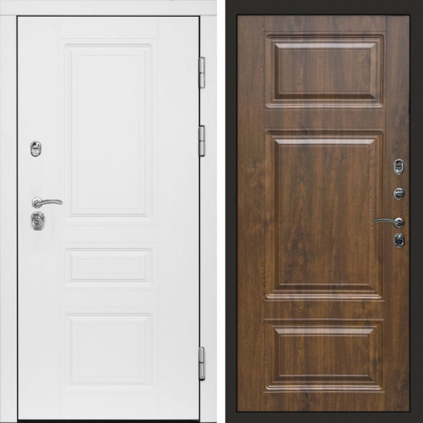 Входная дверь Termo-Door Орегон White - Лион Дуб