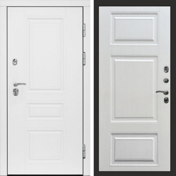 Входная дверь Termo-Door Орегон White - Лион Лиственница