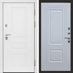 Входная дверь Termo-Door Орегон White - Мадрид Белый софт