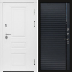 Входная дверь Termo-Door Орегон White - Porte black