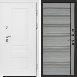 Входная дверь Termo-Door Орегон White - Porte Grey софт