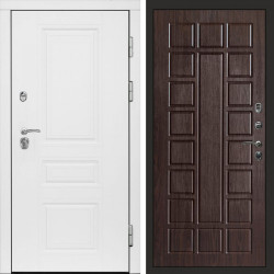 Входная дверь Termo-Door Орегон White - Престиж венге