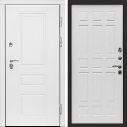 Входная дверь Termo-Door Орегон White - Спарта белое дерево