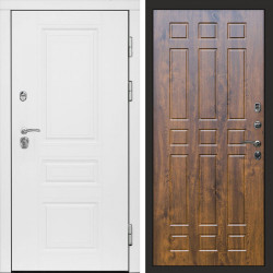 Входная дверь Termo-Door Орегон White - Спарта дуб