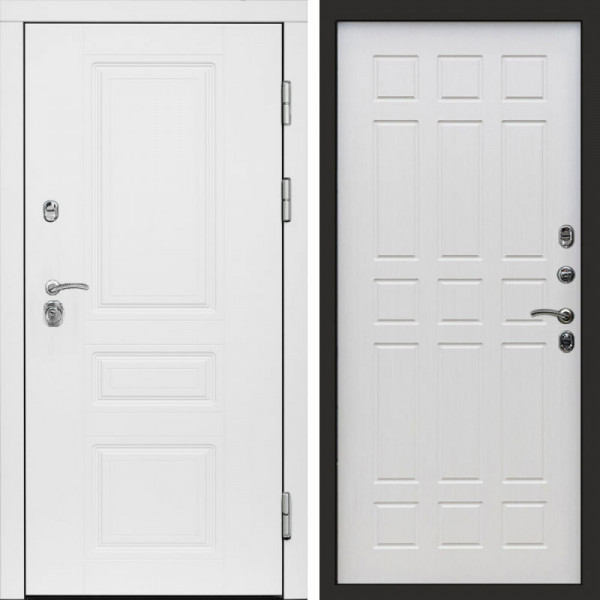 Входная дверь Termo-Door Орегон White - Спарта лиственница