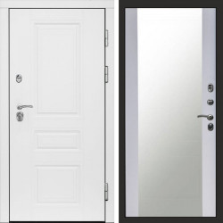 Входная дверь Termo-Door Орегон White - Зеркало белый софт