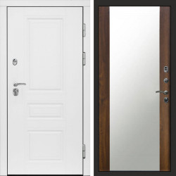 Входная дверь Termo-Door Орегон White - Зеркало дуб