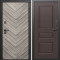 Входная дверь Termo-Door Плаза Серая Елочка - Классика венге