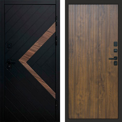 Входная дверь Termo-Door Плэй - Flat Дуб