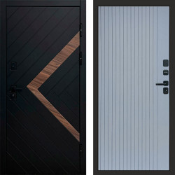 Входная дверь Termo-Door Плэй - Flat Grey софт