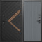Входная дверь Termo-Door Плэй - Флэт Grey софт