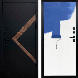 Входная дверь Termo-Door Плэй - Гладкая Панель Под Покраску Под покраску (грунт)