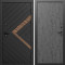 Входная дверь Termo-Door Плэй - Горизонт бетон темный
