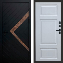 Входная дверь Termo-Door Плэй - Лион Белый софт