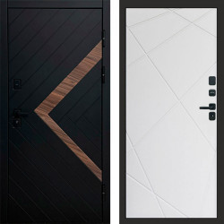 Входная дверь Termo-Door Плэй - Лучи белый