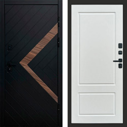 Входная дверь Termo-Door Плэй - Марсель Белый софт