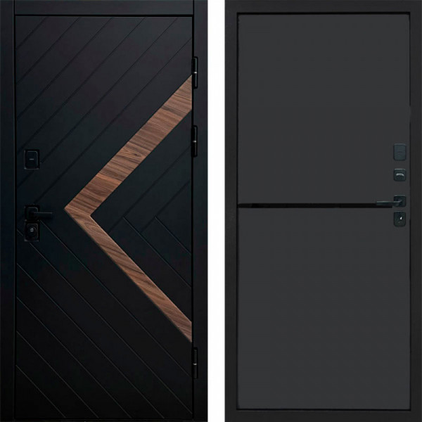 Входная дверь Termo-Door Плэй - Нео Графит