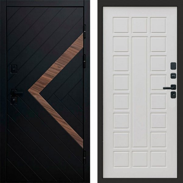 Входная дверь Termo-Door Плэй - Престиж бежевый матовый