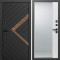 Входная дверь Termo-Door Плэй - Зеркало Фацет Белый софт
