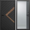 Входная дверь Termo-Door Плэй - Зеркало Фацет Grey софт