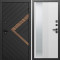 Входная дверь Termo-Door Плэй - Зеркало Люмис Белый Софт