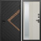 Входная дверь Termo-Door Плэй - Зеркало Люмис Соновая Кость