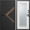 Входная дверь Termo-Door Плэй - Зеркало Триумф Белый софт